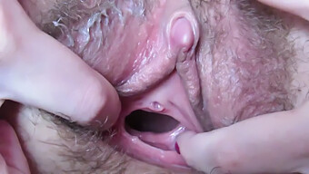 Teen Indian Amateur'S Hairy Pussy Up Close