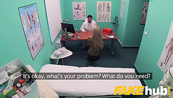 Russian Girl In Hospital Bed Receives Fake Doctor'S Treatment And Enjoys It